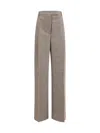 Rohe Trousers In Prince Of Wales Check In Multi