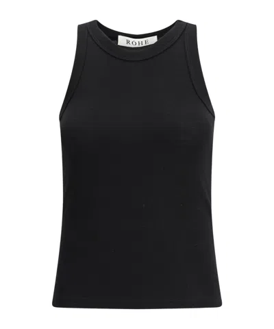 Rohe Merino Wool Top In Black