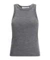 Rohe Sleeveless Wool Top In Gray
