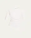 Rohe Re-invented Twist T-shirt In White
