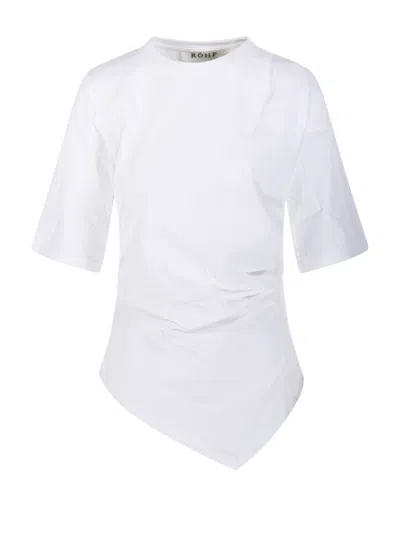 Rohe Re-invented Twisted T-shirt Optic White