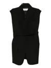 Rohe Reimagined Oversized Gilet In Black