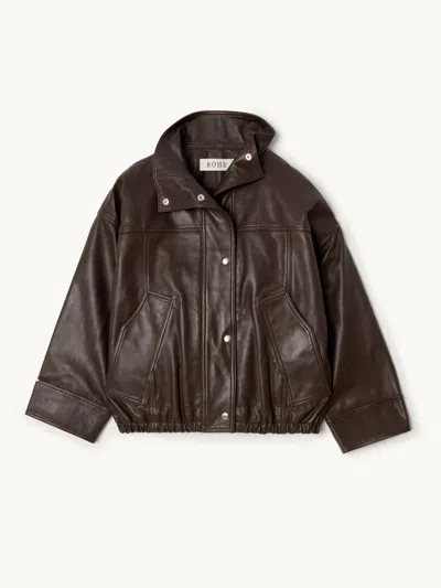 Rohe Reinvented Leather Jacket Clothing In Multi