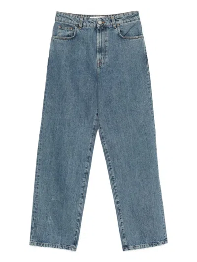 Rohe Relaxed Fit Jeans In Blue