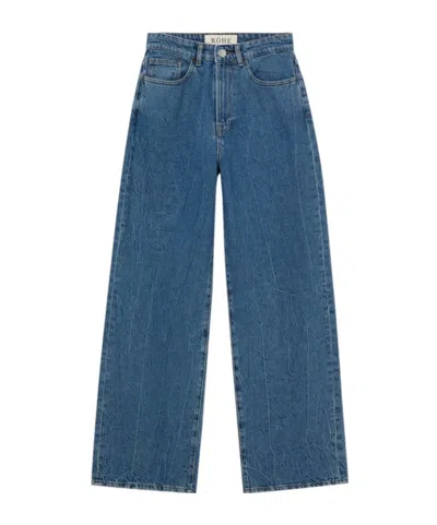 Rohe Relaxed Fit Jeans In Blue