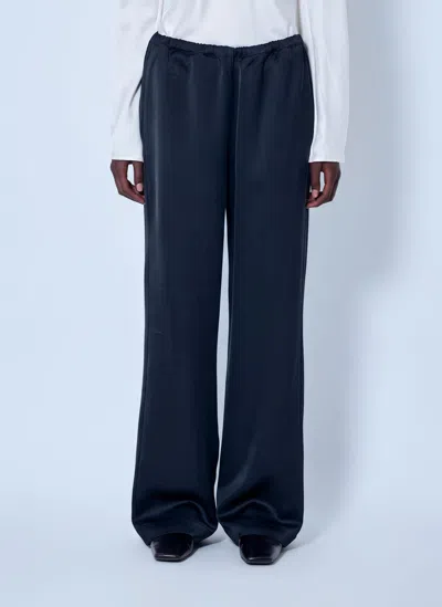 Rohe Relaxed Fit Satin Trousers In Multi