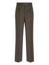 Rohe Róhe Róhe Relaxed Trousers – Brown In Brown