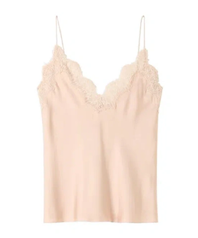 Rohe Rhe Lace Detailed Top In Pink