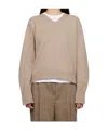 Rohe Wool-blend Classic Mouline Sweater In Brown