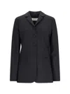 Rohe Róhe Róhe Single-breasted Blazer In Black