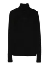 Rohe Roll-neck Sweater In Black