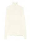 Rohe Roll-neck Sweater In White
