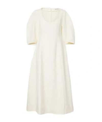 Rohe Round Neck Dress In Neutral