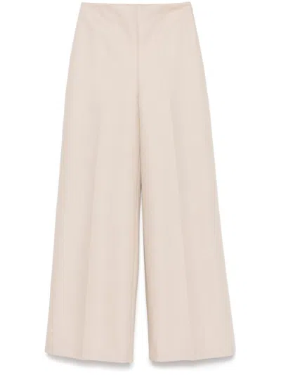 Rohe Sand Beige Palazzo Trousers In Multi