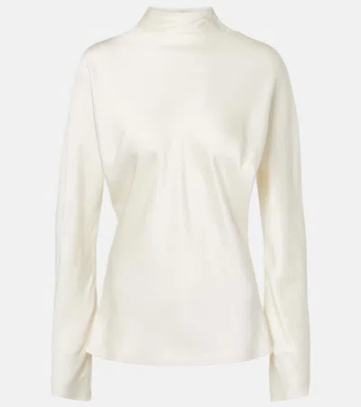 Rohe Róhe Satin Top In White