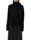 Rohe Róhe High Neck Knit In Black