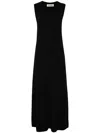 Shop Rohe Róhe Scoop Neck Knitted Dress Clothing In Black