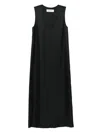 Rohe Róhe Scoop Neck Silk Dress Clothing In 黑色