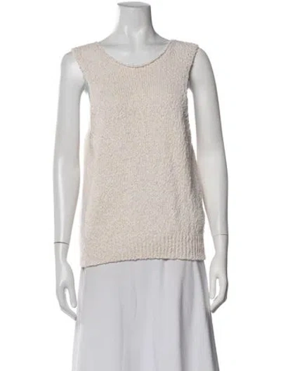 Pre-owned Rohe Scoop Neck Sweater In Neutrals