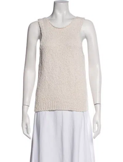 Pre-owned Rohe Scoop Neck Sweater In Neutrals