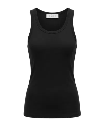 Rohe Scoop Neck Vest In Black