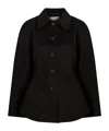 Rohe Sculpted Wool Jacket In Black