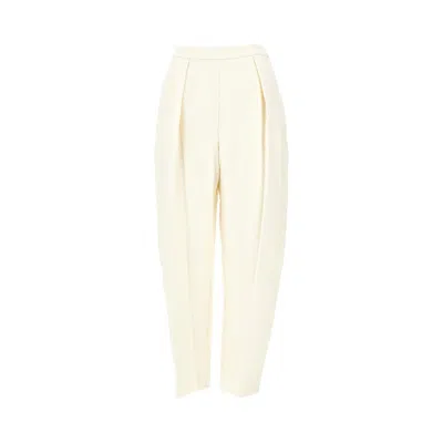 Rohe Sculptural Bouclé Pants In White