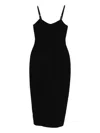 Rohe Sculptural Double-face Dress In Black