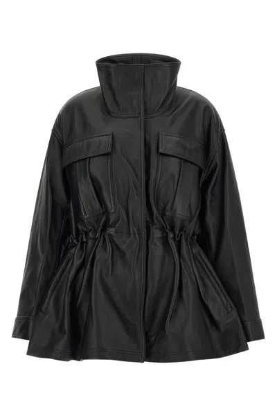 ROHE 'SCULPTURAL' LEATHER JACKET