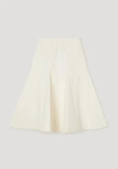 Rohe Róhe Sculptural Mini Skirt In Paper White