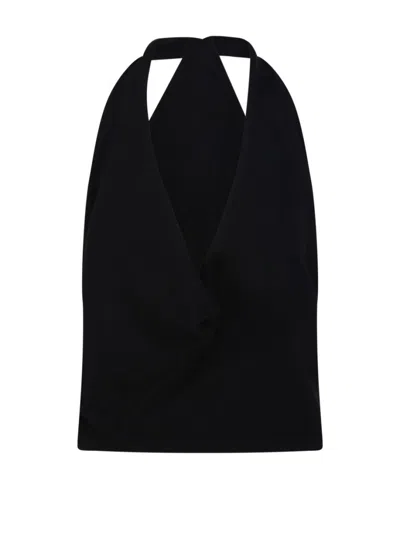 Rohe Sculptural Open Top In Black