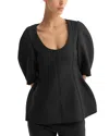 Rohe Sculptural Top In Black