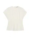 Rohe Róhe Sculptural Waisted Top In White