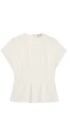Rohe Róhe Sculptural Waisted Top In Neutral