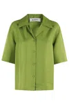 Rohe Róhe Seta Silk Pointed Collar Shirt