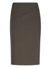 ROHE SHEATH MIDI SKIRT