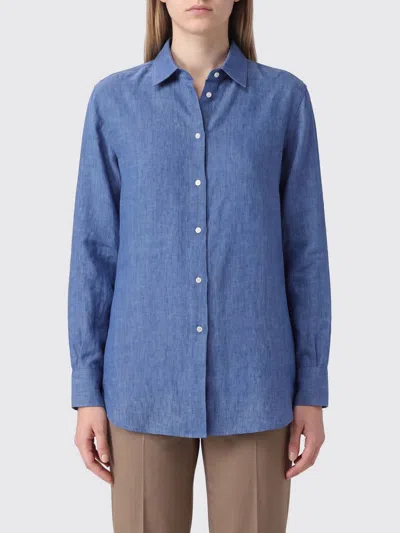 ROHE ROHE SHIRT WOMAN COLOR BLUE,I72963009