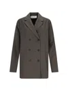 Rohe Tailored Blazer In Brown