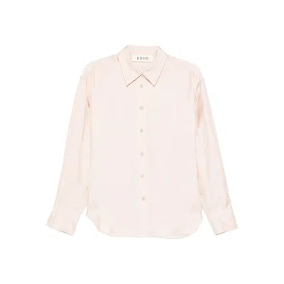 Rohe Shirts Pink In Neutral