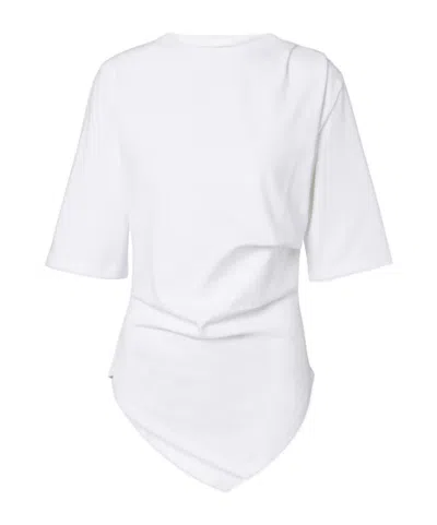Rohe Short-sleeved Jersey T-shirt In White