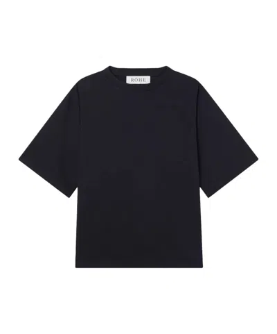 Rohe Short-sleeved T-shirt In Black
