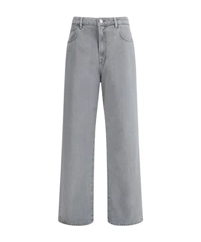 Rohe Róhe Signature Baggy Fit Jeans In Blue