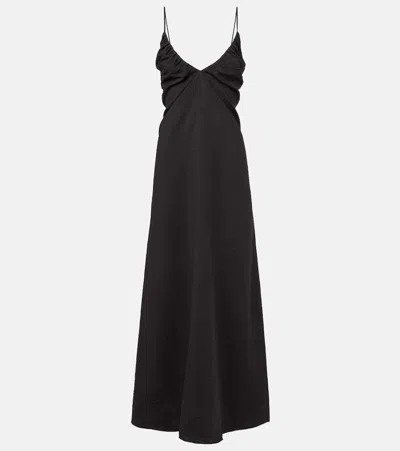ROHE ROHE SILK-BLEND MAXI DRESS