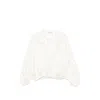 Rohe Silk Blouson Jacket In White