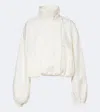 Rohe Róhe Silk Blouson Jacket In White