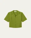 Rohe Silk Camp Collar Shirt