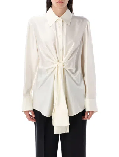 Rohe Róhe Silk Knotted Shirt