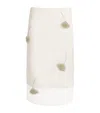 Rohe Silk Skirt With Jewel Details In Ivory