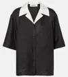 Rohe Silk Shirt In Black