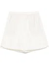 Rohe Silk Shorts In White